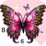 Rose Butterfly Color by Number 1.0.1 Apk (MOD, Unlimited Money)