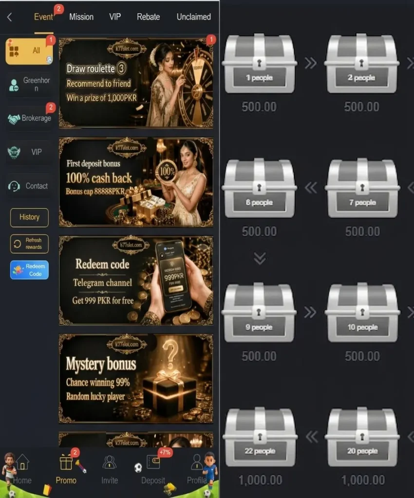 k77slot bonus